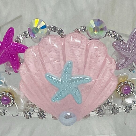 ๐งโโ๏ธ Mermaid Princess Dress + Seashell Tiara ๐งโโ๏ธ - Picture 2 of 7
